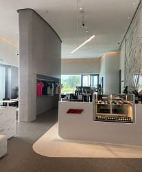 Cafe Counter Mercedes-Benz Showroom in D3, Dubai - Projects - Royal Middle East International LLC [ROY.INOX]
