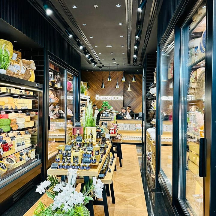 CHEESE ROOM - what we do - Royal Middle East International LLC [ROY.INOX]